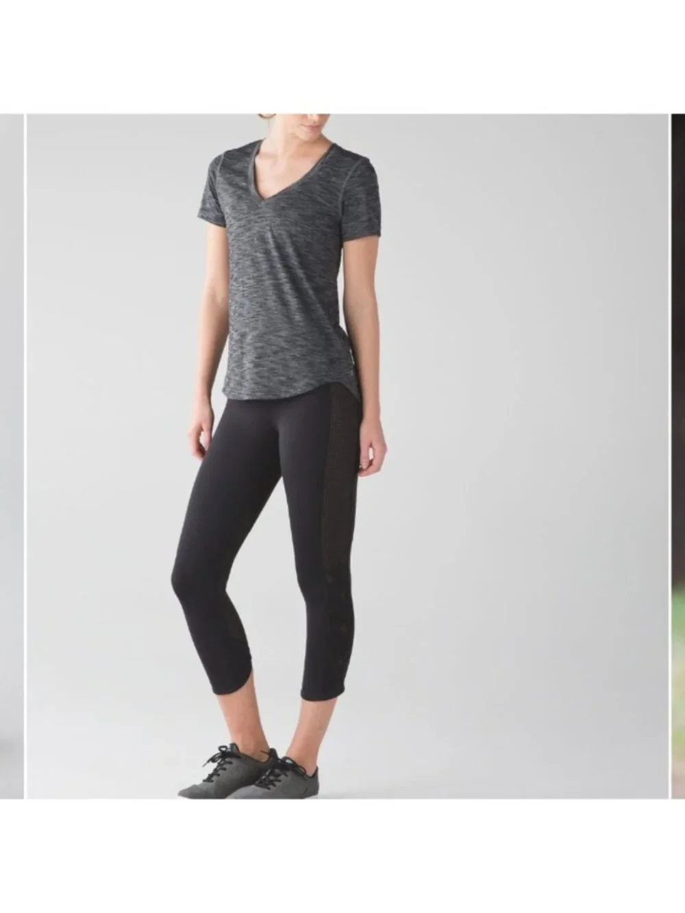 Lululemon Var-City Crop Black